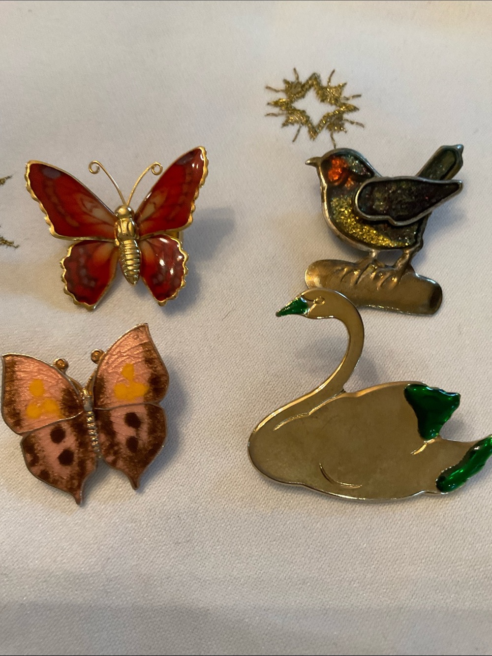 Lot of Bird And Butterfly pins